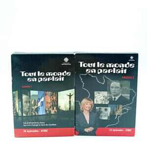 Tout le monde en parlait (Saisons 1, 2) Série complète‎ 7 DVD Histoire Québec